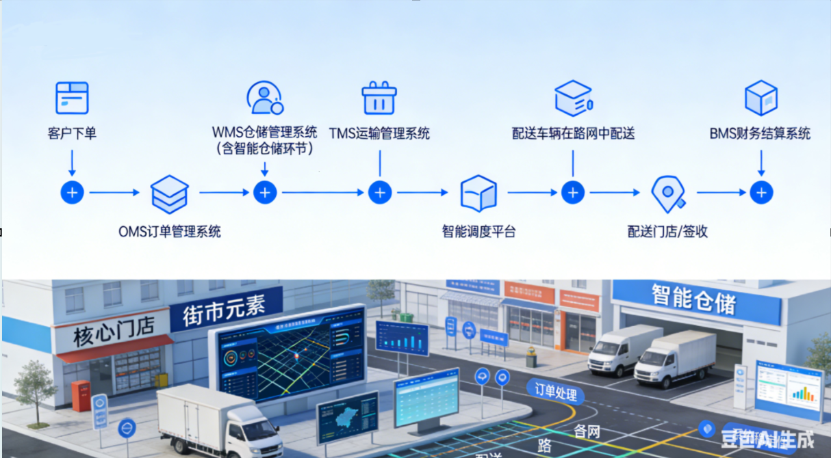 物流运营流程图